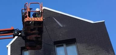 high pressure brick cleaning Manchester